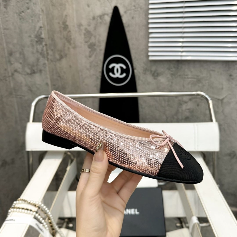 Ch*el flat shoes